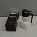 TrendPlain 16oz/470ml Glass Olive Oil Sprayer for Cooking – 2 in 1 Olive Oil Dispenser Bottle for Kitchen Gadgets and Air Fryer Accessories, Salad, BBQ - Black