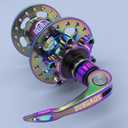 Bike Quick Release Skewer Front & Rear Wheel Axle for Mountain Bike/Road Bike/Bicycle/MTB Wheel HubColorful a Pair