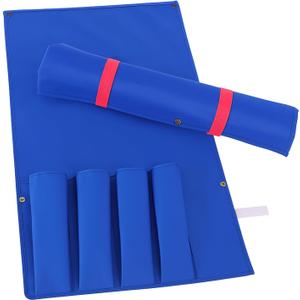 1 Pcs Mahjong Bags Protective Sleeve for Mahjong Racks and Pushers Tile Bag Accessory 20 Inch, Empty Mah Jong Bag Only(Dark Blue,Classic)