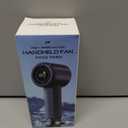 CIBAIL Mini Fan Portable Handheld - USB Rechargeable, 3 Speeds, 3H Max Cooling, Ultra Quiet, Lightweight Pocket Fan for Travel, Office, Home (Blue)