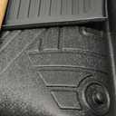Floor Mats Compatible with 2008-2012 Honda AccordAll Weather Waterproof Durable Anti-Slip Odorless Custom-fit Front Rear Rows Full Set Carpet Protection TPE Liner