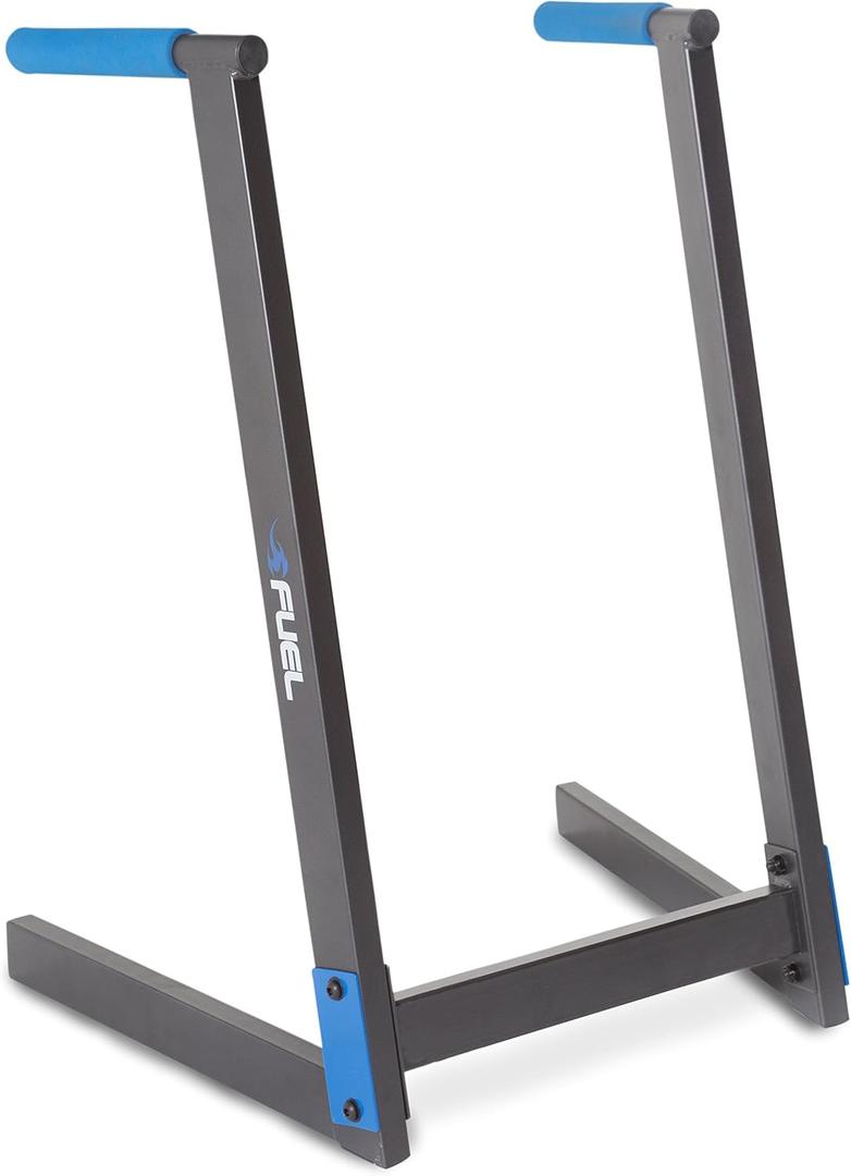 Fuel Pureformance Dip Station | Bodyweight Training | Multiple Options (Black/Blue)