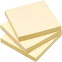 Highland Sticky Notes, 3 x 3 Inches, Yellow, 18 Pack (6549-18)