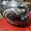 Spark Adult Flip-Up Motorcycle Helmets - DOT Certified Full Face Helmet with Dual Visor & Quick-Release Buckle, Lightweight ABS for Commuting and Touring Size Large