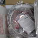 PARTPHONER Retro Table Lamps Set of 2, Bedside Lamp for Bedroom Rustic Farmhouse Table Lamps for Living Room, 22" Vintage Nightstand Lamps with White Shades, White