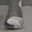 Elviros Cervical Neck Pillow for Sleeping, Memory Foam Pillow for Neck Pain Relief, Side Sleeper Cooling Pillows for Adults, Neck Support with Removable Pillowcase for Back & Stomach Sleepers (Queen Size 26Lx16.5Wx(4.3"-5")H, Dark Gray)