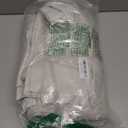 INOVADAY 100% Blackout Curtains for Bedroom, Black Out Curtains 96 Inch Long, Clip Rings Linen Blackout Drapes, Thermal Insulated Room Darkening for Living Room, 2 Panels - Beige,W50xL96