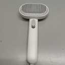 Aumuca Cat Brush for Shedding, Cat Brushes for Indoor Cats, Cat Brush for Long or Short Haired Cats, Cat Grooming Brush Cat Comb for Kitten Rabbit Massage Removes Loose Fur (White)