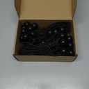 Heavy Duty Bungee Cords with Balls, 6 Inch Elastic Tie Down Straps for Outdoor Use, Ideal for Camping, Travel, Luggage, and More 50 Pack, Black