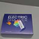 5-in-1 Electric Razors for Women, 7D Magnetic Heads Full Body Shaver, Waterproof Wet Dry Hair Remover with LED Display, Rechargeable Bikini Trimmer for Underarms, Face, Legs, Lips, Arms (Purple)