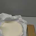 Redchef Crepe Pan Nonstick, 10 Inch Ceramic Flat Skillet Pan for Roti Dosa Tawa Comal Para Tortillas Pancake Pan for Stove Top, Induction Compatible, PFAS/PFOA/PTFE Free(Beige White)