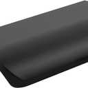 goldenwarm 10 Pack 3 Inch Finger Pulls Black Cabinet Edge Pulls Black Edge Tab Drawer Handles Aluminum Alloy Cabinet Hardware for Kitchen Cupboard (Hole Center:76mm(3in))