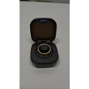 Smart Ring Health Tracker, Fitness Tracker Ring with LED Touchscreen, IP68 Water Proof, Sleep Tracker Ring Step Counter, Wearable Fitness Ring for iOS, for Android, Gold