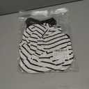 SOLY HUX Women's Maternity Two Piece Outfits Striped Short Sleeve Tee and Adjustable Waist Bodycon Skirt Set (S)