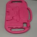 AVAWO Kids Case for iPad (A16) 11th Generation 11 Inch 2025 & iPad 10th Generation 10.9" 2022, iPad Air (M3/M2) 2025/2024 Shockproof Rugged Protective with Shoulder Strap/Handles/Kickstand Cover, Rose