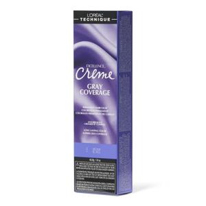 L'Oral Technique Excellence Crme Permanent Hair Color - Long-Lasting Hair Dye, Rich Formula With No-Drip Application, Superb Gray Coverage (1.74 Fl Oz (Pack of 1), 8 Medium Blonde)