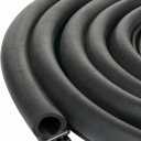 Door rubber strip horizontal bulb car door weatherstripping (10 Feet)