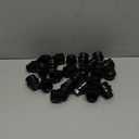 24PCS Wheel Lug Nut Covers M27x2.0 OEM 15646250,Bolt Covers Caps for Wheel Lug Nuts Protection and Car Decorations,Lug Nut Caps Car Accessories Compatible with Chevrolet GMC Cadillac (Black)