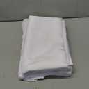 Surmente 2 Pack White Rectangle Tablecloth 90 x 132-inch Rectangular Polyester Table Cloth for Weddings, Banquets, or Restaurants