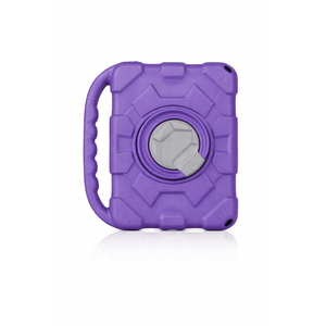 Fire HD 8 Tablet Case for Kids(2024/2022/2020 Release,12th/10th Generation),Incompatible with iPad Samsung,Shock Proof Friendly,360 Rotating Grip Stand,Portable Handle Kid-Proof Case (Blue)