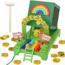OFIHIDO Leprechaun Trap Kit for Kids,Wood DIY Craft Catch a Leprechaun Trap Kit for Kids Classroom Activity,St. Partrick Day Decorations Party Supplies (Green)