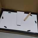 Paw Print Frame Kit, Cat/Dog Paw Print Kit, Dog Nose Print Kit, Soft Pawprint Clay&Clean Touch Ink Pad,Pet Paw Print Impression Kit with Customization Tool,Wooden Pet Memorial Frame, Black