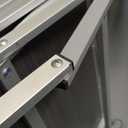 Dog Stairs for Car, Extra Wide Stairs for Large Dogs, Pet Steps Aluminum Foldable Dog Steps for Cars and SUV, High Beds, Trucks, Supports up to 200 lbs (Extra Wide-4 Steps)