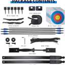 Recurve Bow and Arrow Set for Adults, Archery Takedown recurve Bow Set for Beginners/Youth/Adults Target Practicing, Left & Right Handed, 20lbs