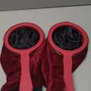 Wettarn 2 Pcs Christmas Change Bag for Gifts Magic Props Change Bag with Zipper Twisting Handle Make Things Appear Disappear Trick Pouch Stage Prop Accessories for Kids Adults Boys Girls