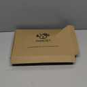 PHOEPET Reflective Dog Harness Large Breed Adjustable No Pull Vest with with Handle 2 Metal Rings 3 Buckles [Easy to Put on & Take Off](L, Orange)