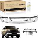 YHTAUTO Front Bumper Face Bar for Ford, Lincoln, 3 Pcs Design Not One