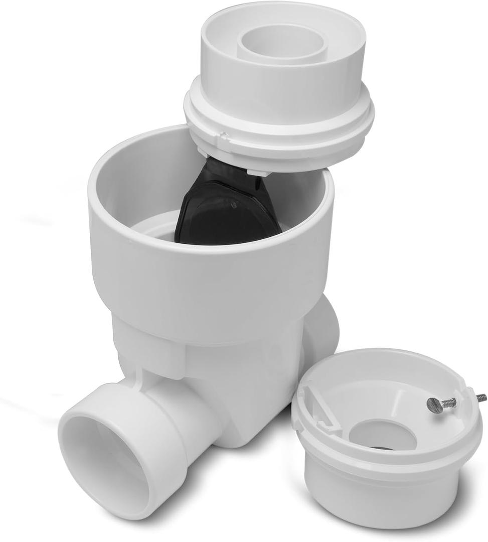RectorSeal Clean Check 97023 Extendable Backwater Valve, Installs Descretely, Plumbing, 3", 12.5 x 9 x 11 inches