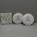 IHR Ideal Home Range Party Napkins Disposable 3-Ply Paper Lunch Napkin Pack, 6.5" x 6.5", Leaf And Stem (Green), 20-Count, 40 White Napkins