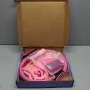 Dilobio Pilates Kit, Home Pilates Workout Kit for Women, Pilates Equipment Ring and Ball Set, 13" Magic Circle with 5 Resistance Bands, Hip Thrust Belt & Accessories, Toning Fitness Starter Set (Pink)