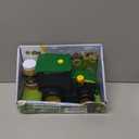 John Deere Bubble N Go Tractor, Battery Powered Bubble Blowing Toy with Real Headlights and Smart Motion Sensors