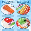 Containlol Winter Snowman Bulletin Board Set Winter Wonderland Classroom Decorations Colorful Mittens Snowflake with Border for Home Window School Wall Decor Xmas Holiday Party Supplies