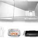 Universal Grease Tray with Catch Pan for Nexgrill 720-0888s 720-0888n, 720-0830h Charbroil, Dynaglo, Kenmore, BHG, Grill Master, Backyard, Expert Gas Grill, Adjustable Drip Pan for Most 3/4/5/6 Burner