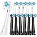 12pcs iO Replacement Heads Compatible with Oral B IO 2/3/4/5/6/7/8/9/10 Series Electric Toothbrush,Compatible with Oral B io Series Toothbrush Heads with Medium Bristles