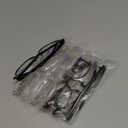 CCVOO Progressive Multifocal Reading Glasses Blue Light Blocking Unisex, Filter UV Ray/Glare Eyeglasses (5 Pack C4 mix, 2.0) (2 Black/ 2 Transparent/ 1 Turtle)