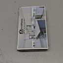 Asidrama 10 Pack Champagne Bronze Kitchen Cabinet Knobs for Dresser Drawers - Zinc Hardware (Single Hole Knob)