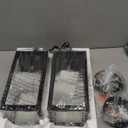 Outdoor Pendant Light Fixture Waterproof Outdoor Hanging Porch Light Anti-Rust Exterior Hanging Outdoor Lantern for Porch Yard Front Door Garage Balcony Patio Garden - 2 Pack