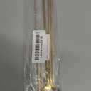 Gold 6PCS Stainless Steel Long Handle 9.45-Inch Iced Tea & Coffee Spoons