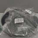 ZAROCRUS Chip & Dip Serving Set, 2 PCS Divided Cheeses Serving Platter, Relish Tray, Round Compartment Appetizer Set for Chips and Dip, Veggies, Candy and Snacks, Black, Set of 2