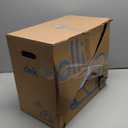 Clek Olli Backless Booster Seat with Extra Padding, Comfort Cube Construction, Quick-Release Strap, Rigid Latch System, and Flame Retardant-Free, Vintage