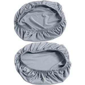 1Set Stylish Soft Toilet Lid Cover and Tank Protector Durable Bathroom Decor with Elastic Edges Comfortable Seat Sleeve for Modern Interiors Fits Toilet Models