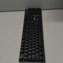 RedThunder K10 Wireless Gaming Keyboard and Mouse Combo, LED Backlit Rechargeable 3800mAh Battery, Mechanical Feel Anti-ghosting Keyboard + 7D 3200DPI Mice for PC Gamer (Black)