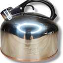 Revere Whistling Tea Kettle, 2-1/3-Quart, Silver