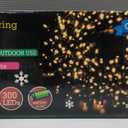 Avoalre LED String Lights Battery Powered 40m 300LEDs Christmas Lights Fairy Lights Indoor Decoration with 8 Modes Auto Timer for Christmas Tree Wedding Party Outdoor Decorations - Multicolor