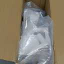 ANGELBLISS Baby Potty Training Toilet Seat with Soft Cushion Handles, Haute Collection, Double Anti-Slip Design and Splash Guard for Boys and Girls (Blue)