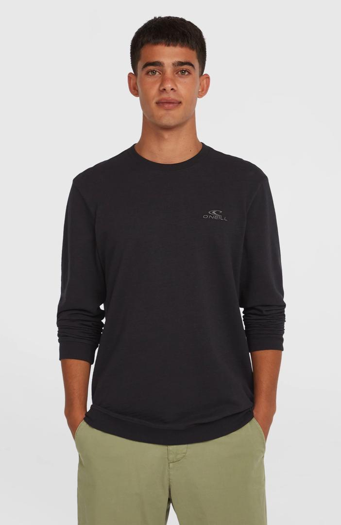 MEN O'NEILL SLUB LONG-SLEEVE T-SHIRT | BLACK,  XL Black